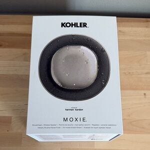 Kohler Moxie Showerhead with Wireless Speaker - Vibrant Brushed Nickel